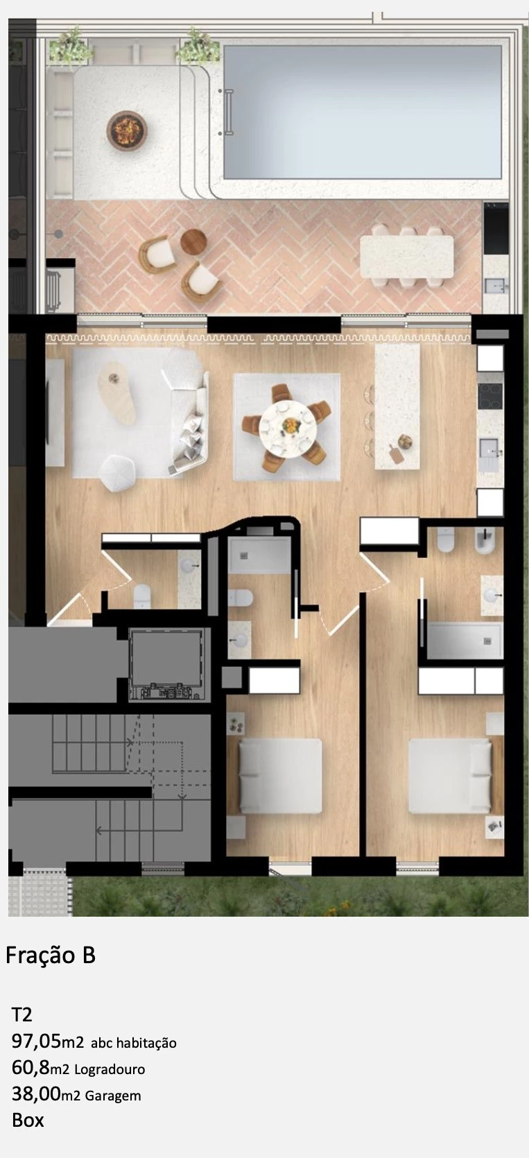 Apartments with Private Pools – Fuseta, Algarve