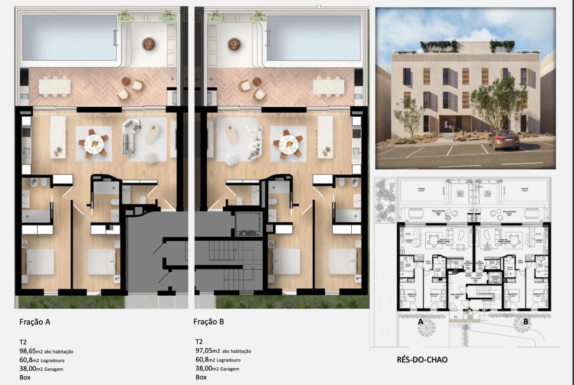 Apartments with Private Pools – Fuseta, Algarve