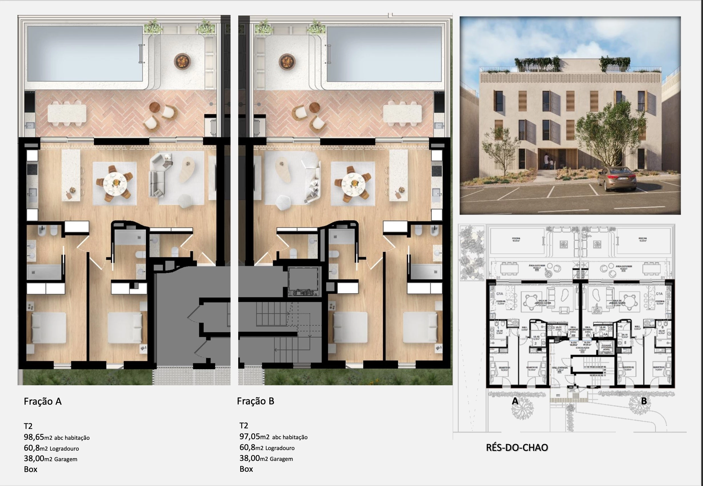 Apartments with Private Pools – Fuseta, Algarve