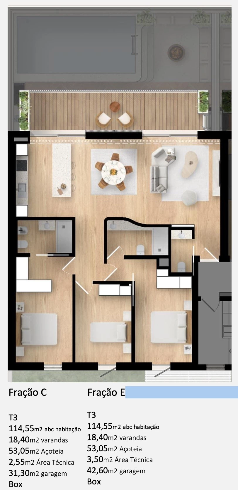 Apartments with Private Pools – Fuseta, Algarve