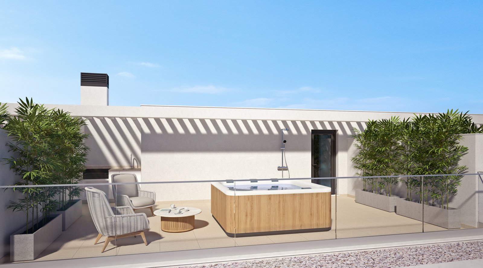 20260102_0005_3.2 Exterior view 0005 of Salinas Residence, new apartments for sale in Portas do Sol, Tavira, Algarve, near unit 3.2