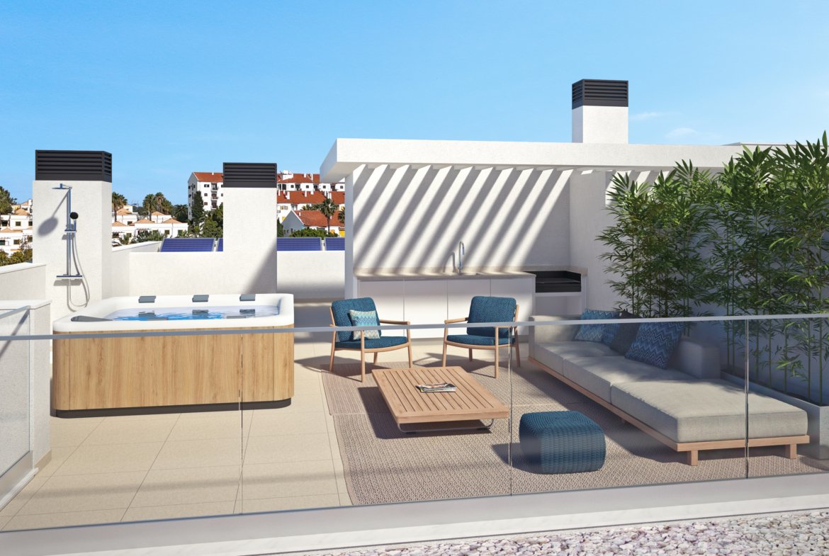 Exterior view 0008 of Salinas Residence, new apartments for sale in Portas do Sol, Tavira, Algarve, near unit 3.1