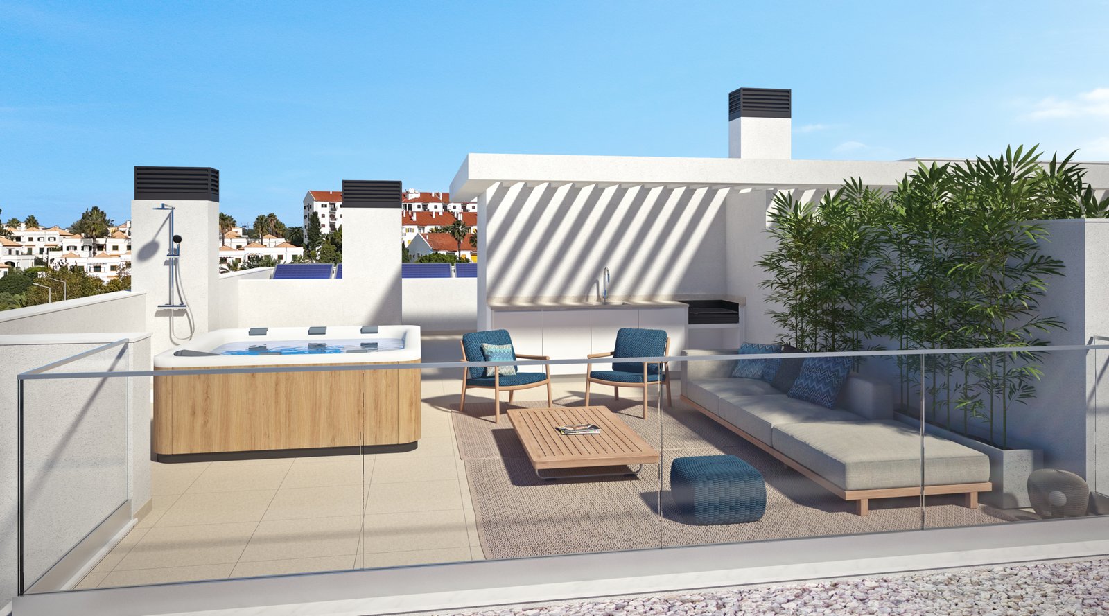 20260102_0008_3.1 Exterior view 0008 of Salinas Residence, new apartments for sale in Portas do Sol, Tavira, Algarve, near unit 3.1