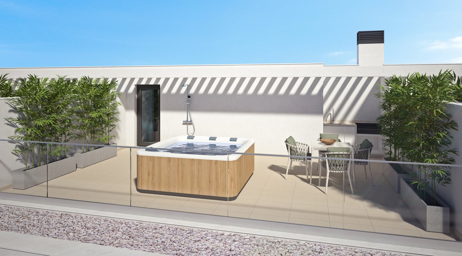 20260102_0009_3.3 Exterior view 0009 of Salinas Residence, new apartments for sale in Portas do Sol, Tavira, Algarve, near unit 3.3