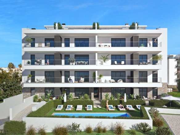 Exterior view 0003 of Salinas Residence, new apartments for sale in Portas do Sol, Tavira, Algarve